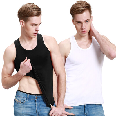 

Heng Yuan Xiang ZC-303 Men&39s Vest Cotton Top Shirt Men&39s Tight Short Sleeve Shirt Skirt Sports Hurdle Underwear Black & White 2 Pack 175100 XL