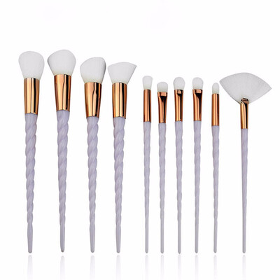 

Outdoor Makeup Brushes 10 Piece Unicorn Makeup Brush Professional Makeup Brush Set Kit
