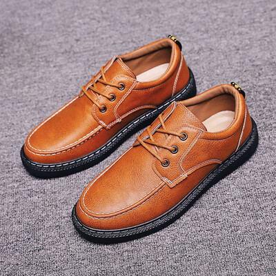 

Mens Business Leisure Leather Shoes