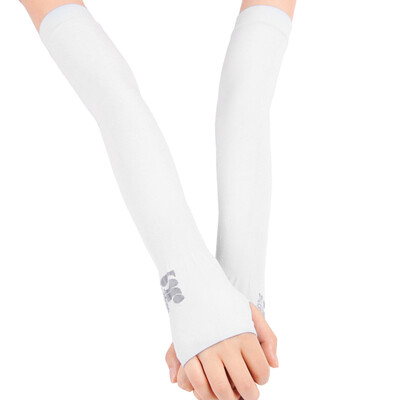 

Double card men&women general ice silk sun sets cuff sports gear travel cuffs sc-1001 ice silk sleeve white