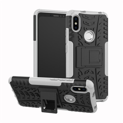 

Fivice Redmi S2Y2 Case TPU anti-fall tire pattern back clip bracket phone case