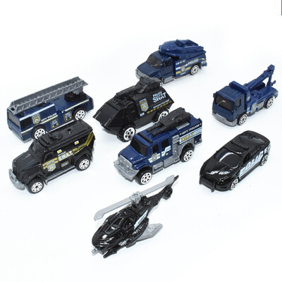 

Car Toys6 PCS Fire Engine Truck Car Toy Set Push Car Toys for Boys Birthday GiftVehicle Gift Set