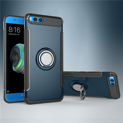 

Fivice Xiaomi Redmi note 3 case PC metal ring shell magnetic car bracket TPU phone case