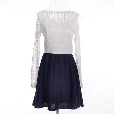 

Women's Long Sleeved Lace Bodycon Dress