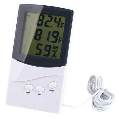 

MyMei LCD Digital Indoor/Outdoor Thermometer Hygrometer Meter Temperature Humidity SC