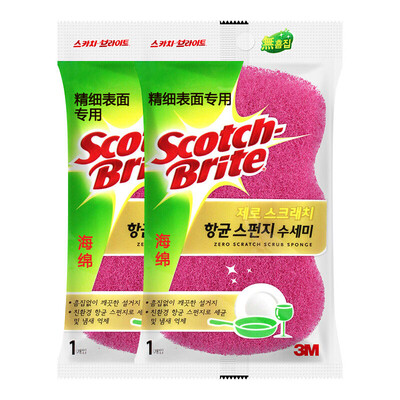 

[Супермаркет] 3M Scotch Jingdong импортирован деликатные поверхности специальной губка губкой стеклянная посуда изысканного специальную (из двух частей)
