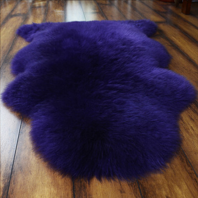 

Genuine Sheepskin Rug Real Sheepskin Blanket IvoryWhite Natural Fur Single Pelt2ft x 3ft