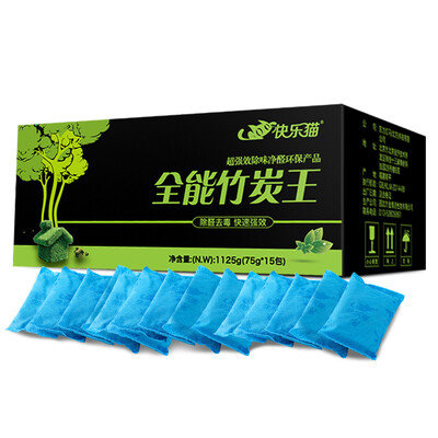 

Happy Cat Original Bamboo Charcoal 1125g Сферический активированный углеродный пакет Одна среда обитания Восстановленный В дополнение к формальдегидному бензолу, чтобы попробовать новую очистку мебели для домашнего автомобиля в дополнение к аромату для му