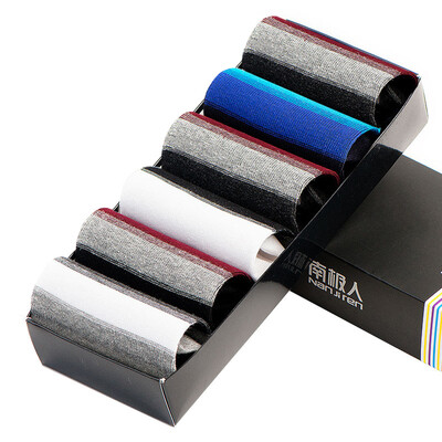

Antarctic socks male socks anti-off sports business men socks men&39s cotton socks in the tube socks 6 double mixed gift boxed men - color bar - all