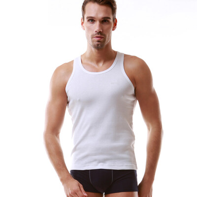 

Jingdong Supermarket St Paul&39s men&39s vest men&39s bamboo fiber comfortable backing vest sweat ZPU-3004 soft breathable iron gray  185110