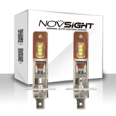 

NOVSIGHT H7 60W 1800lm Car Led Headlights Fog Lights Copper Heat Conduction 6000K White Fog Lamps Bulbs