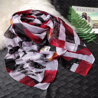 

New Fashion Summer Beach Scarves Print Desigues Women Scarf Cute Cappa Sun Block Voile Shawl Shirts