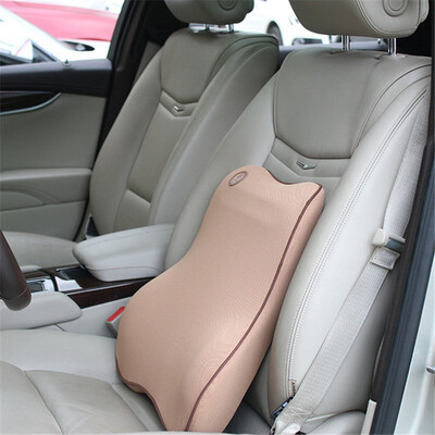

Car headrest lumbar seat back belt cushions memory space cotton