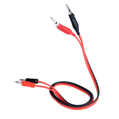 

10A High Quality Banana Plug to Alligator Clip Power Supply Cable Connecting Line