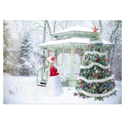 

UpperX DIY Diamond Painting Cartoon Full Round Diamond mosaic Christmas tree Diamond embroidery Cross stitch girl