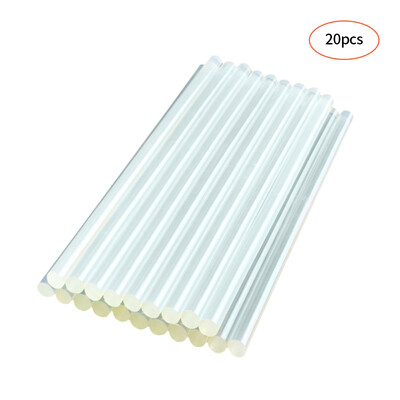 

20pcs Semi-transparent Hot Melt Glue Bars Glue Sticks Bars Set of 20pcs Glue Bonding High Viscosity Glue Sticks