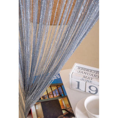 

String Door Curtain Beads Room Divider Window Panel Tassel Crystal Fringe Adorn