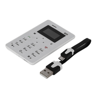 

Ultra Thin Card карманный мини мобильный телефон Dual Band Low Radiation для детей
