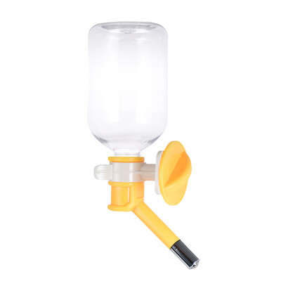 

500ml Medium Large Dog Cat Dispenser Cage Water Drinking Bottle Non Drip Nozzle Diameter 12mm