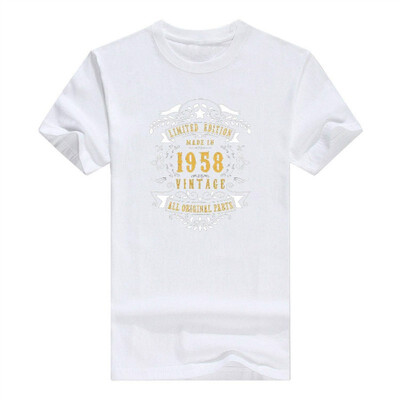 

60 Years Old Made Birth 1958 60th Birthday Bday Gift T-Shirt