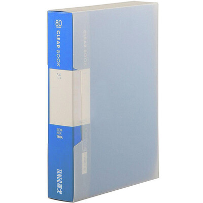 

Tango (TANGO) A4 / 40 pages of books / pocket file book / loose-leaf folder blue 3 only installed