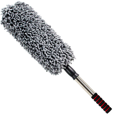 

Good weather car retractable super fiber nano car wash wax drag car tweezers car wash supplies round wax brush purple car supplies