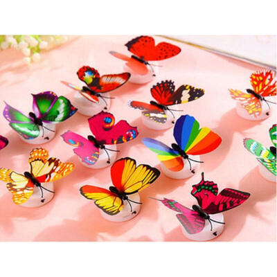 

Romantic Colorful Changing Butterfly LED Night Light Lamp Home Decor Nightlights