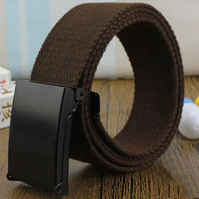 

Cool Mens Outdoor Hiking Sports Waistband Army Military Nylon Buckle Belt Eyeful