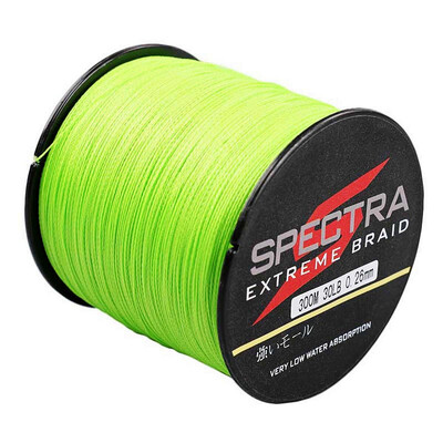 

100M-2000M 6LB-300LB Test Fluorescent Green 100PE Dyneema Braided Fishing Line