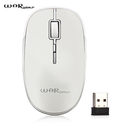 

Warwolf  - 800 Wireless Rechargeable Mouse with Adjustable DPI