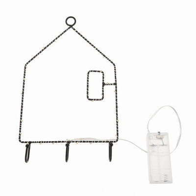 

Creative Iron Design Wall Hanger Lamp Copper Wire Decoration Light