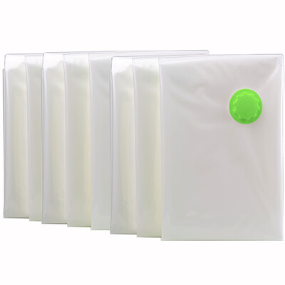 

Jingdong Supermarket] space studio large compression bag vacuum storage bag 5 only loaded (100 * 70 cm) 9 silk transparent models without pump refill