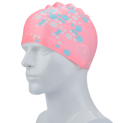 

Elite Aryca Силиконовый плавательный бассейн Мужчины и женщины Уход за волосами Ухо Whisk Плавающий капюшон CAP006 Розовый