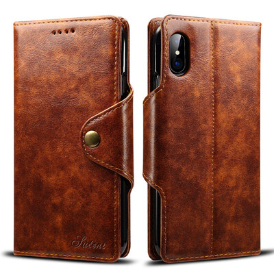 

New iPhoneX Mobile Phone Case Apple 8Plus Flip Card Protector All-inclusive Multi-function Wallet