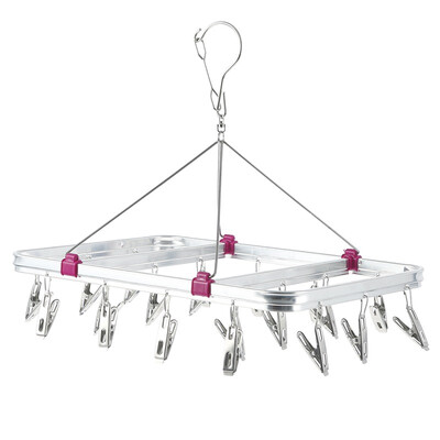 

Garment hanger stainless steel folder drying racks more clothes rack 20 folder JX-0714