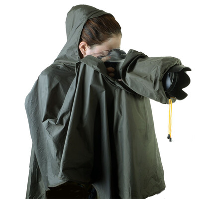 

KYOTSU Jingsheng Наружная фотография Raincoat SLR Camera Poncho (Army Green)