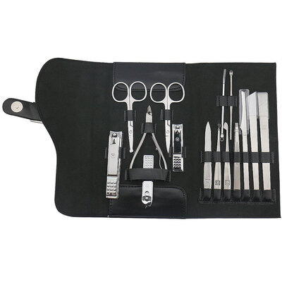 

Sourcingbay 15 in1 Stainless Steel Manicure Tool Set with Free Leather Case
