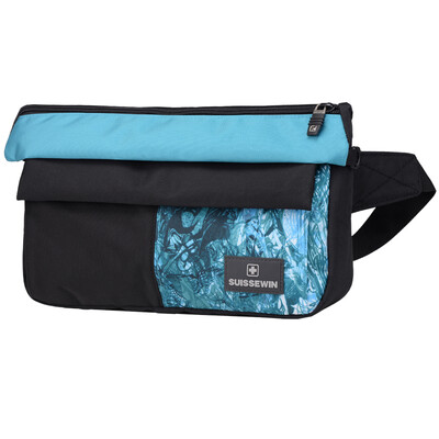 

Jingdong Supermarket SUISSEWIN pocket bag outdoor leisure series portable sports bag SNE1606