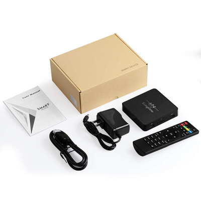 

Kingbox Android 81 TV Box Model X 2GB RAM 16GB ROM Quad-Core Support Dual-Band WiFi 24G5G4K3DH265 S