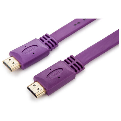 

Jinghua (JH) 0153 HDMI адаптер цифровое устройство высокой четкости HDMI инженерная линия разъем компьютера телевизор телеприставка кабель проектор линия 10 метров плоская линия