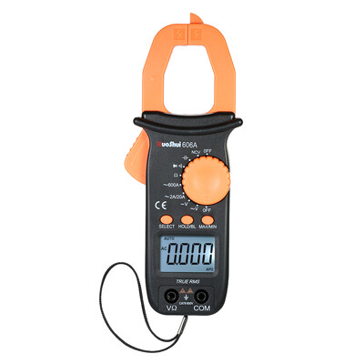 

RuoShui Digital Clamp Meter 1999 Counts Auto Range Portable Handheld Multimeter w Backlight LCD Diaplay Measuring ACDC Voltage A