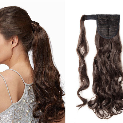 

17" Wrap Around Ponytail Extension for Woman Hair 125g