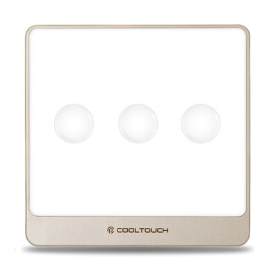 

COOLTOUCH интеллектуальный переключатель датчик человеческого тела дистанционное управление Jingdong микросоединение интеллектуальный APP контроль ding ковш динамик связь CTSS-WMJ-3w жемчужно-белый три открытый интеллектуальный переключатель