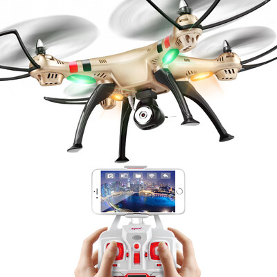 

SYMA Радиоуправляемый квадрокоптер летательный аппарат беспилотный самолет X8HG с камерой высокого разрешения