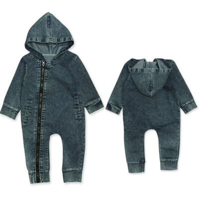 

AU Kid Baby Boy Infant Long Sleeve Romper Jumpsuit Bodysuit Clothes Outfit Set