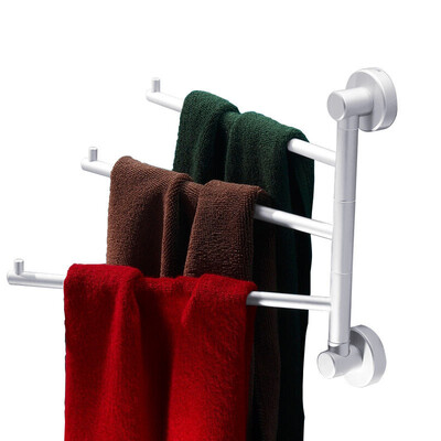 

Cobbe Space Aluminum Towel Rack Shelf Wall Hanging Towel Rack Bathroom Pendant