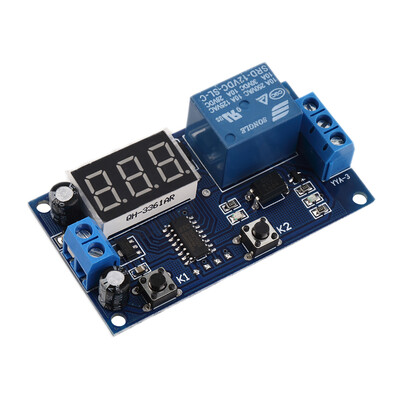 

DC 12V Digital Display Trigger Cycle Time Delay Relay Module Board
