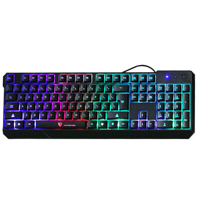 

MotoSpeed K70L 7-Color Backlight Gaming Keyboard USB Powered for Desktop Laptop