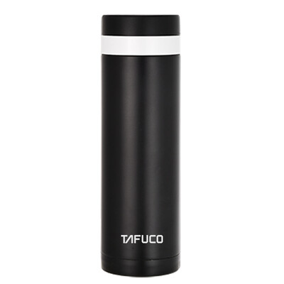 

Jingdong supermarket] Taifu high (TAFUCO) stainless steel vacuum insulation Cup men and women straight body cup cup T-1050 0.48L Ya black