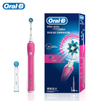 

Braun Oral B D16.523 электрическая зубная щетка (1 держатель + 2 головки) Аккумуляторная немецкий импорт глубокой очистки